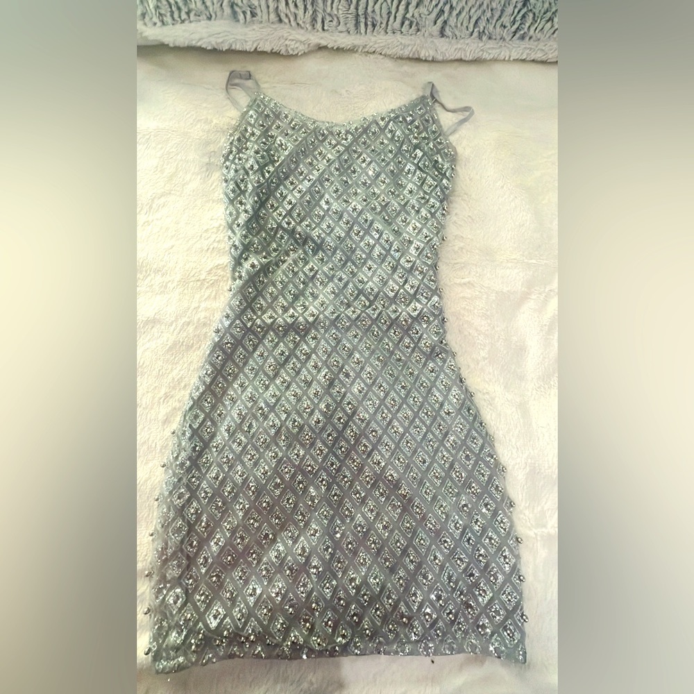 a beautiful short dress
